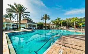 Una piscina climatizada