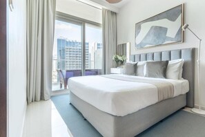 Blackout curtains, iron/ironing board, free WiFi - 1BHK.Burj Khalifa View.Business Bay.1422 (Dubai)
