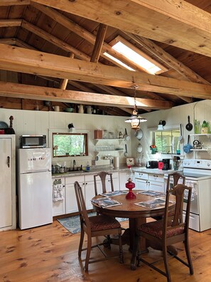 Microwave, oven, stovetop