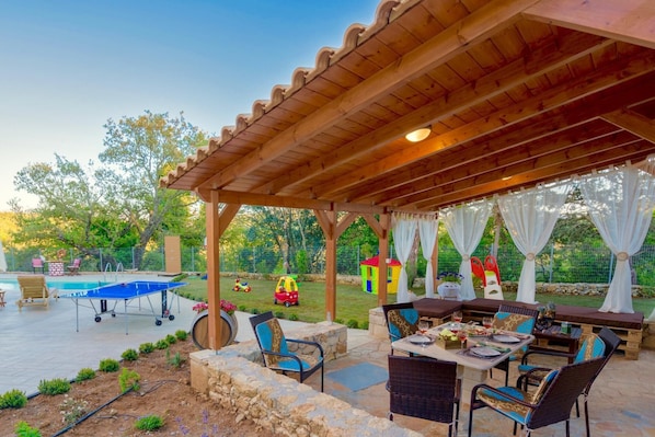 Restaurante al aire libre