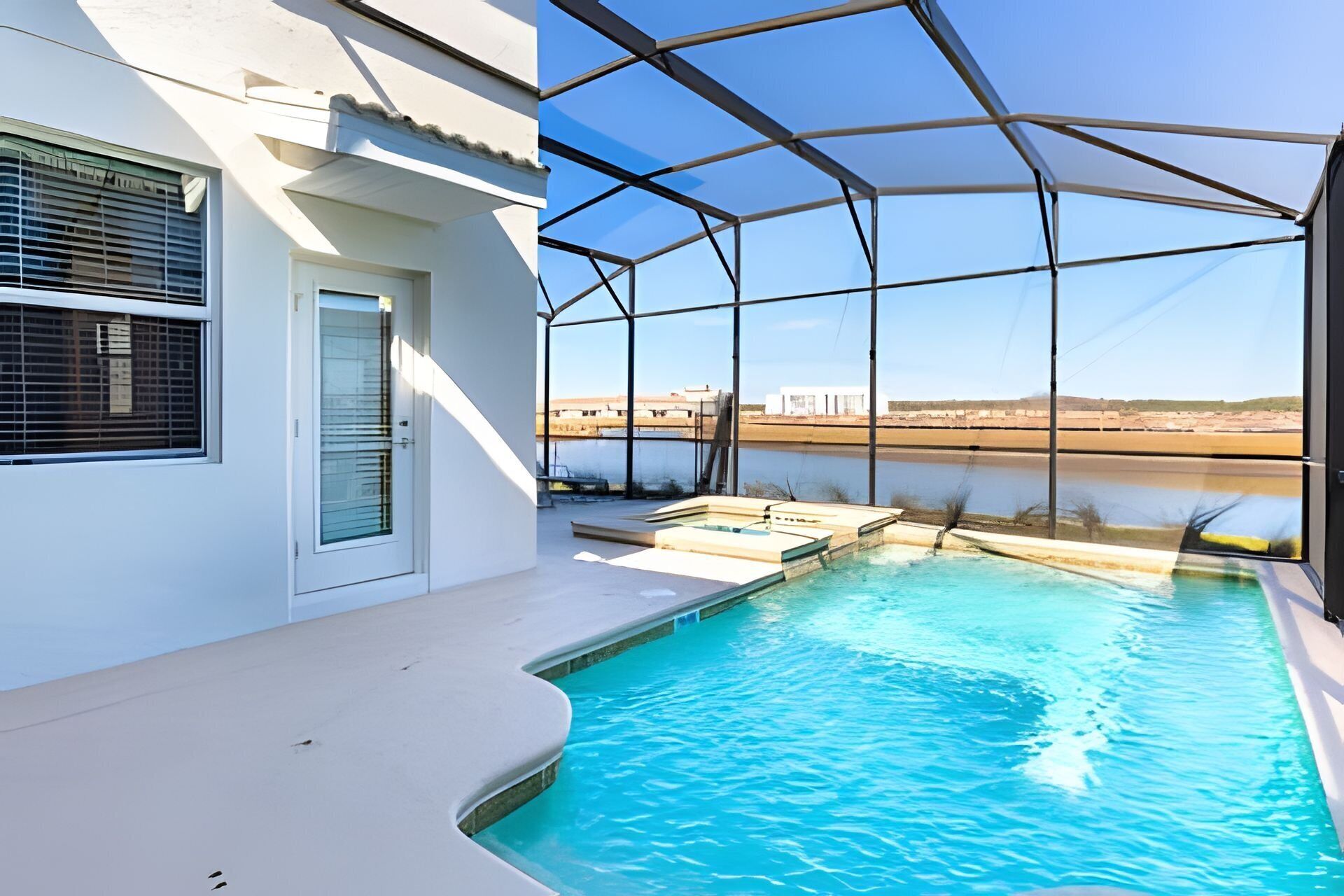Indoor pool, outdoor pool