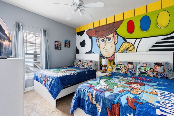 4 bedrooms, iron/ironing board, travel cot, free WiFi