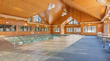 Indoor pool, a heated pool