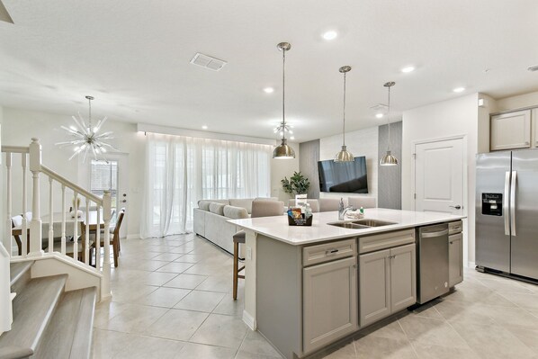 Interior - Five-Bedroom Home with Private Pool at Windsor Cay (Clermont)