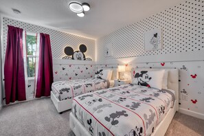 6 bedrooms, iron/ironing board, travel cot, free WiFi