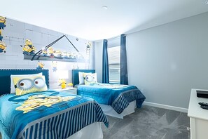 8 bedrooms, iron/ironing board, travel cot, free WiFi
