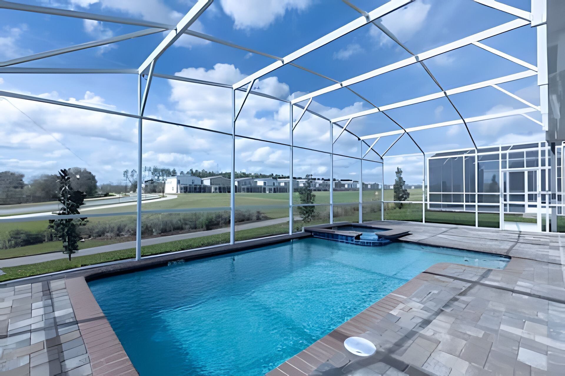 Indoor pool, outdoor pool