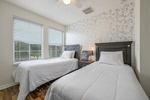 6 bedrooms, iron/ironing board, travel cot, free WiFi