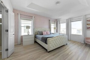 5 bedrooms, iron/ironing board, travel cot, free WiFi