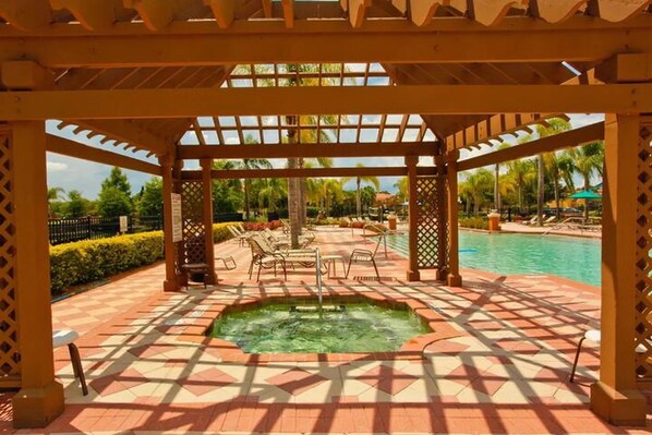 Indoor pool, outdoor pool