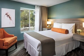 1 slaapkamer, een strijkplank/strijkijzer, gratis wifi, beddengoed