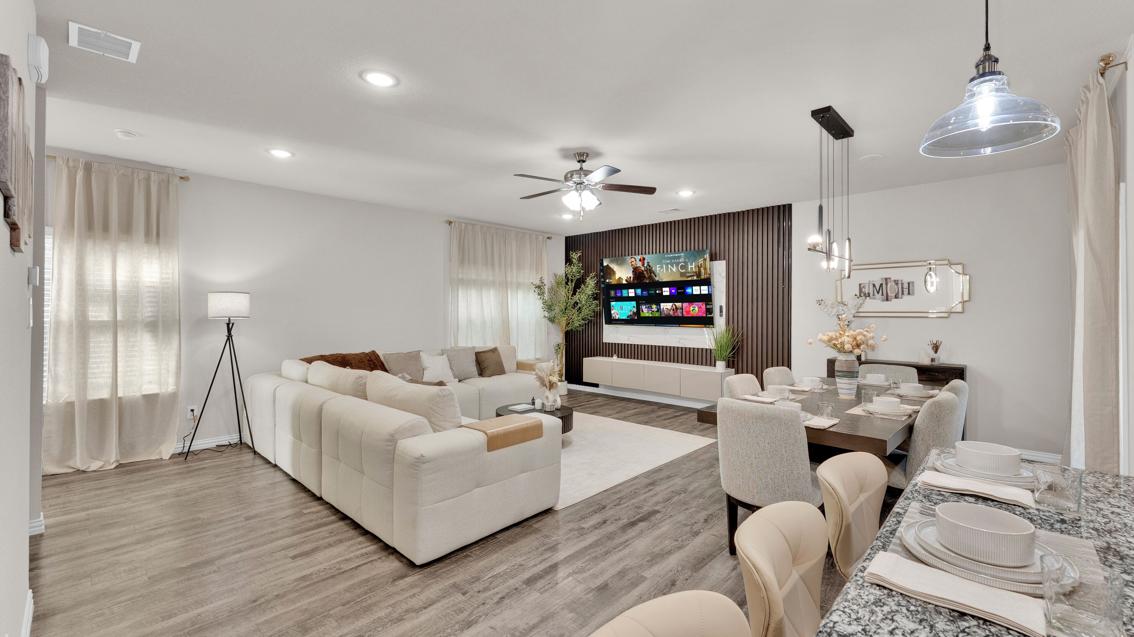 Smart TV, video games, stereo