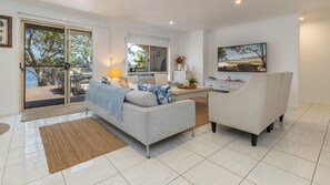 テレビ、卓球台