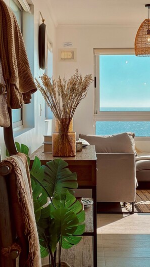 Apartment | Living area - Sofisticado Departamento del Yeco (Algarrobo)