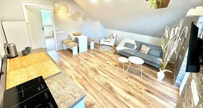 Bright, large vacation apartment with balcony & air conditioning on Langer See in Prieros