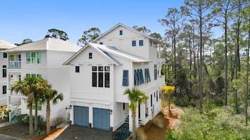 Majoituspaikan julkisivu