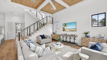 House, Resort View | Living area | 70-inch Smart TV with digital channels, Netflix, Hulu
