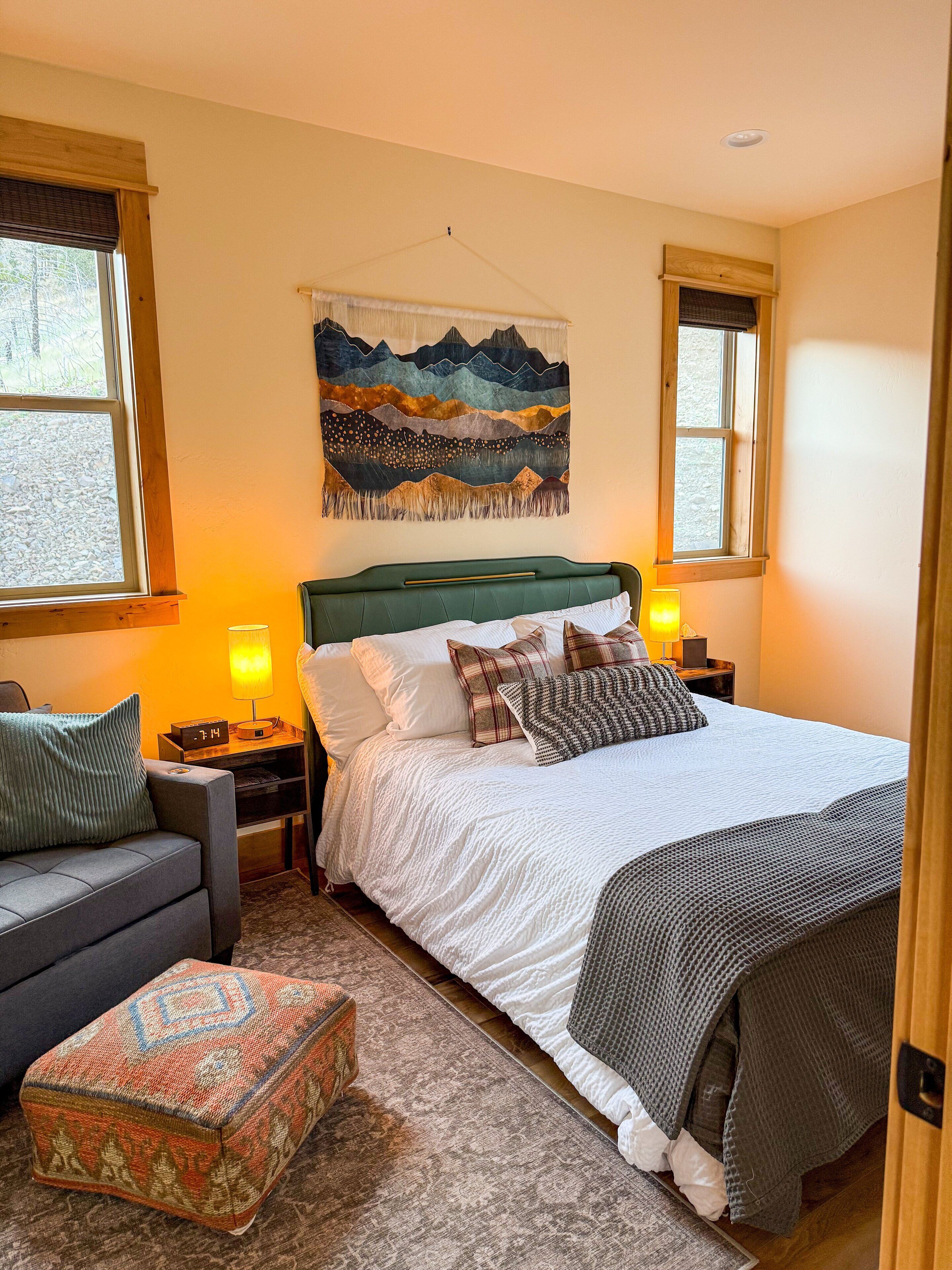 2 Schlafzimmer, Schreibtisch, Bügeleisen/Bügelbrett, kostenloses WLAN