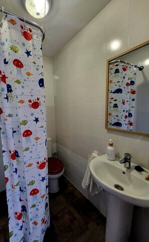 Maison, 4 chambres, fumeur, piscine privée | Salle de bain