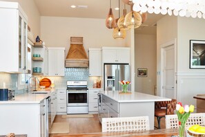 Maison, plusieurs lits (Villa Laguna) | Cuisine privée