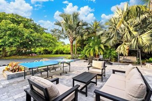 Terrace/patio - "Sunshine House" Studio Farm Stay Overlook (West Palm Beach)