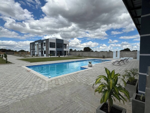 Apartment, 2 Bedrooms, Balcony | Pool | Outdoor pool