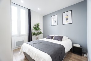 6 makuuhuonetta, silitysrauta/-lauta, Wi-Fi, vuodevaatteet