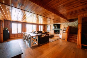 TV, fireplace - Eden Acres | Hocking Hills, Pool, Private Estate (Logan)