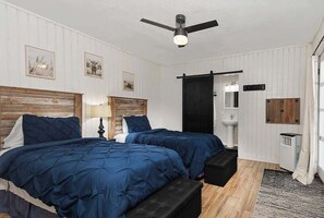 1 室のベッドルーム、WiFi、ベッドシーツ