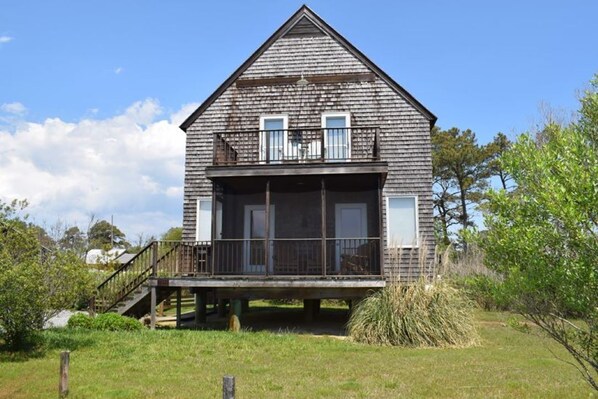 Exterior - Seadar-Charming Coastal Cottage with Water Views of Assateague Channel (Chincoteague)
