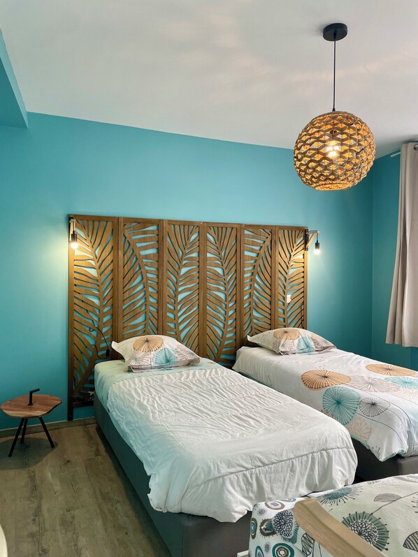 2 chambres, Wi-Fi, draps fournis