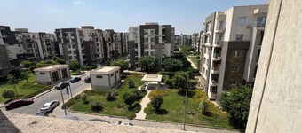An Energetic green garden view3-BR apartment in enjoyable Cairo with full AC