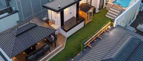 Luxury Room, Private Pool, City View | Terrace/patio