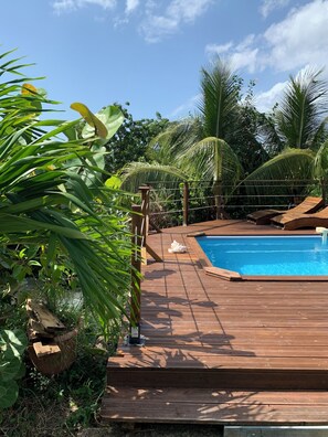 Pool - KAYLI DOUDOU LECARBET PEACEFUL VACATIONS IN A QUIET ENVIRONMENT (LE CARBET)