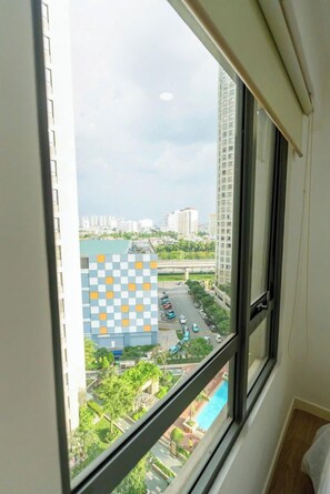 Appartement Deluxe, 2 chambres, balcon, vue ville | Vue depuis le balcon