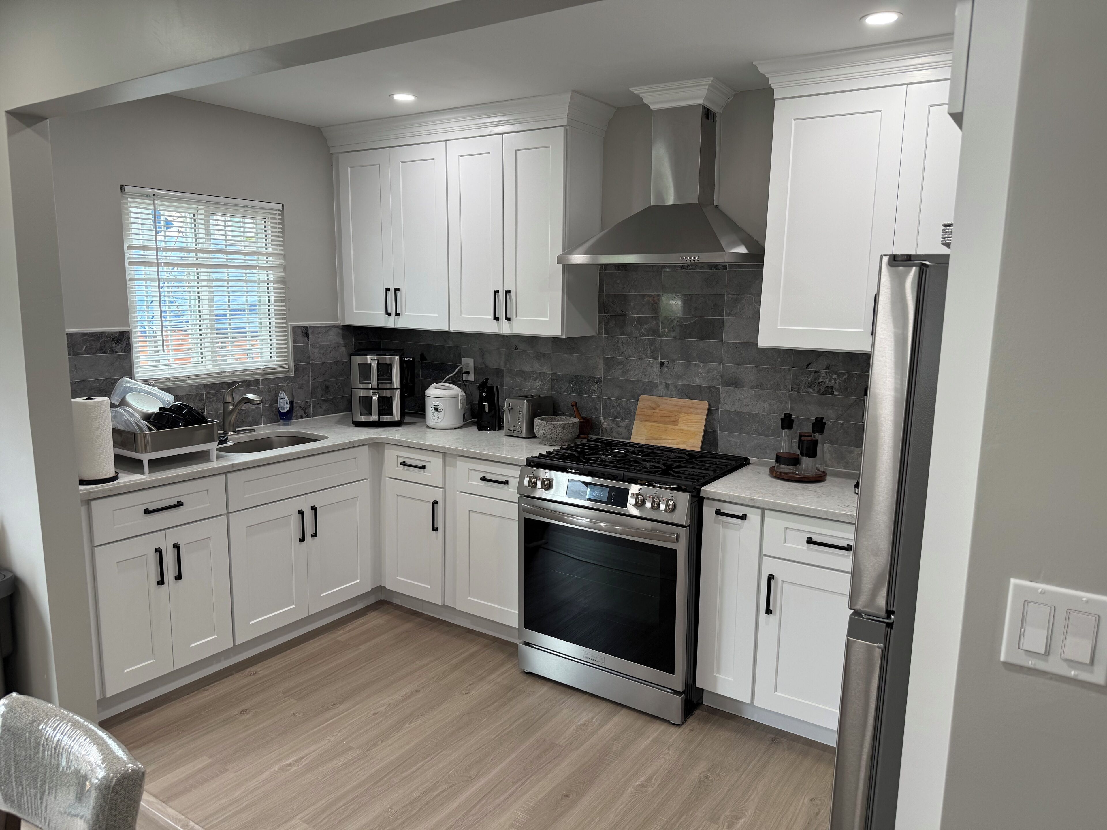 Microwave, oven, stovetop