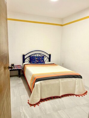 2 bedrooms, bed sheets