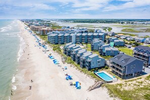 Exterior - Mid-Century Modern! Steps to Beach/Pool. NEW Remodel, Ocean Views from 4  Decks! (North Topsail Beach)
