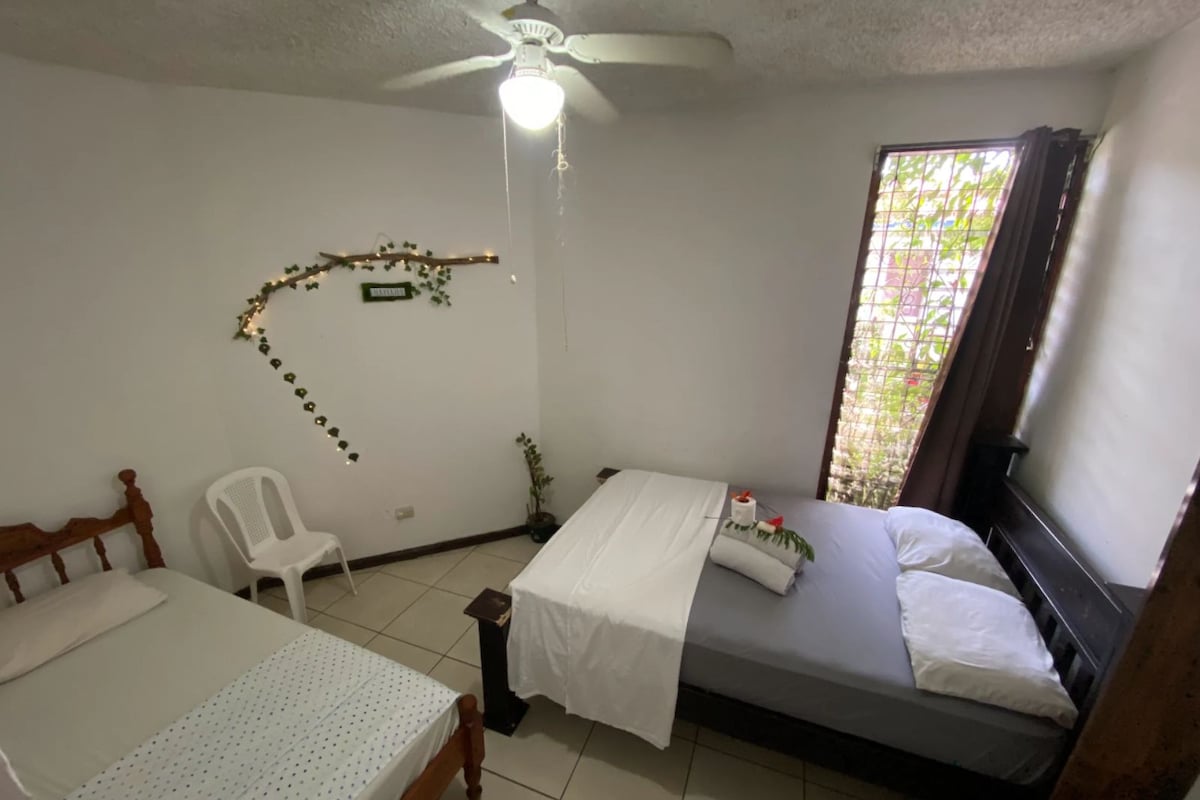 Triple Room | Iron/ironing board (on request), WiFi (free), bed sheets