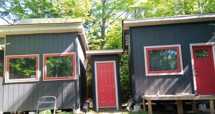 Gallagher's Getaway. Off grid cabins on private lake