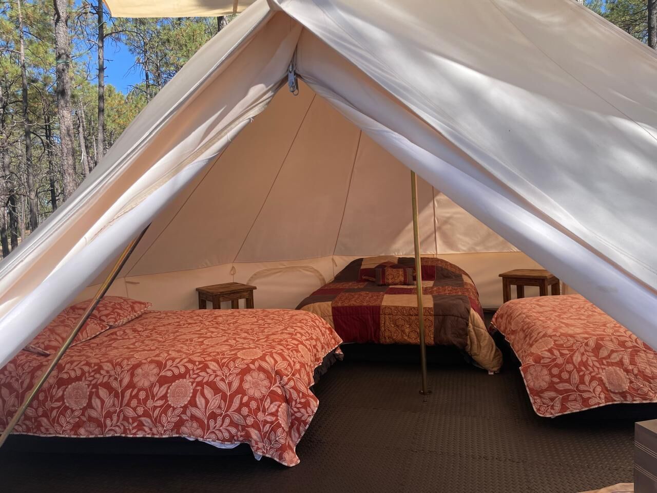 Glamping Deluxe Familiar con Calentón de Leña