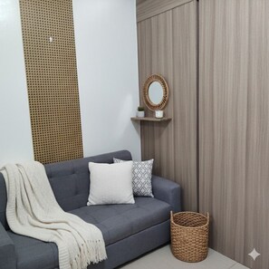 Double Room, City View | Living area - Shore 2 Residences Apartments (Pasay)