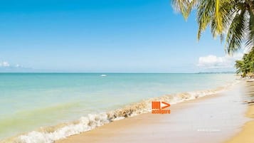 Beach nearby, white sand