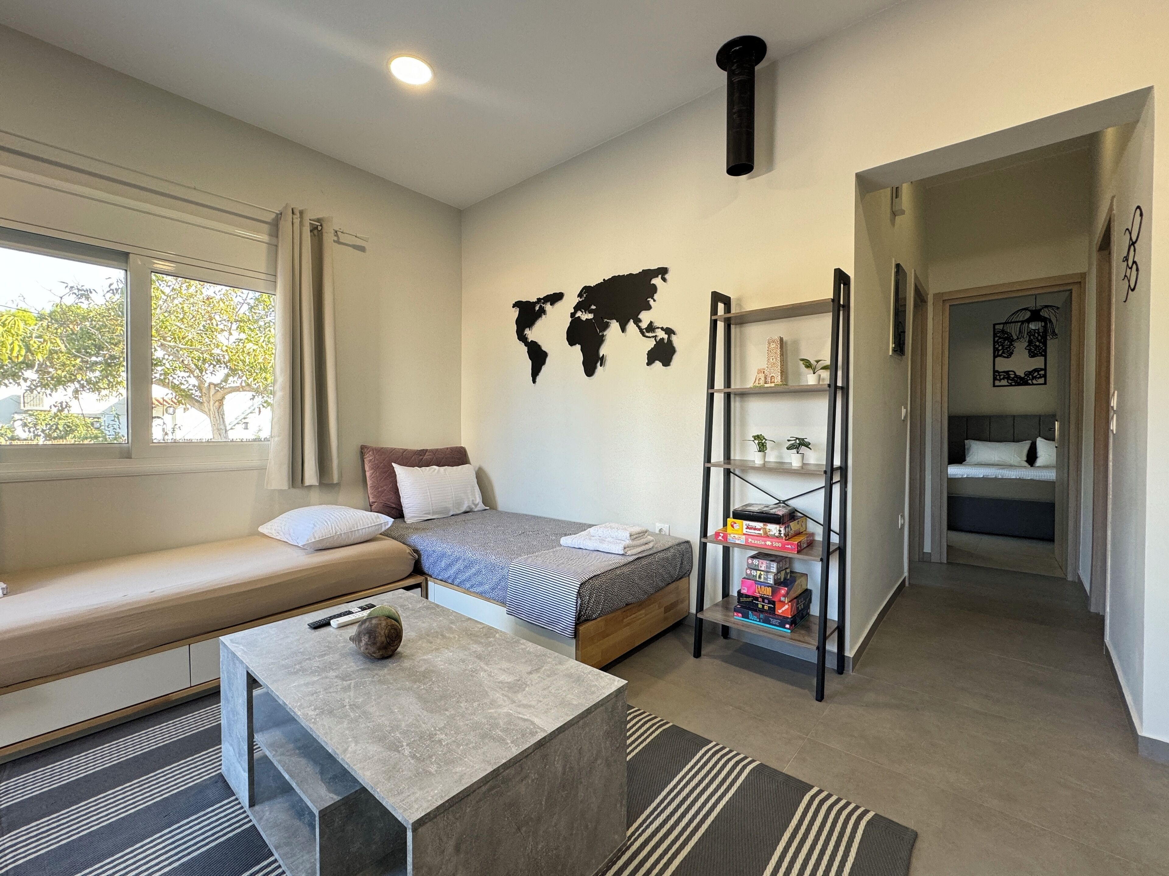 3 bedrooms, desk, iron/ironing board, free WiFi