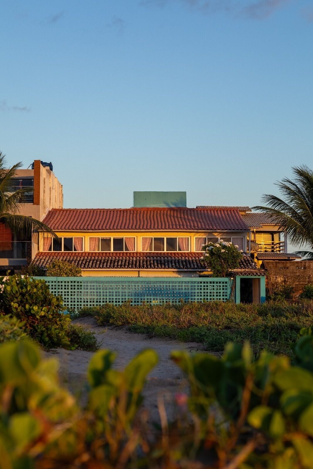 Fachada da propriedade