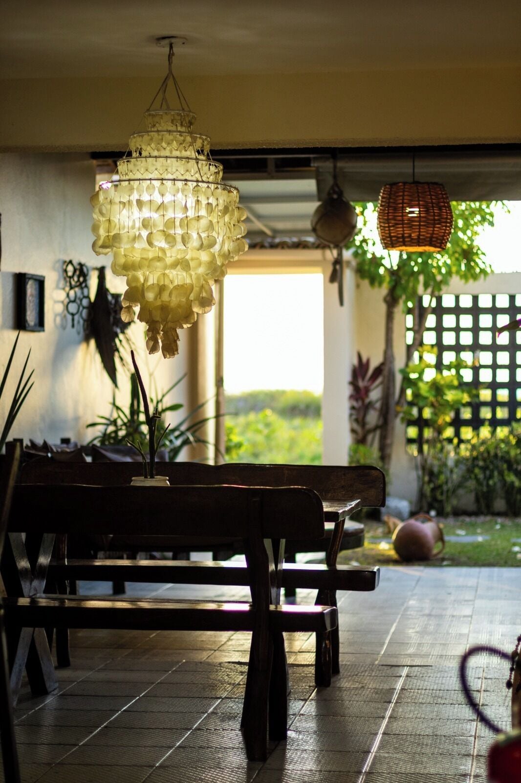 Detalhe da parte interna