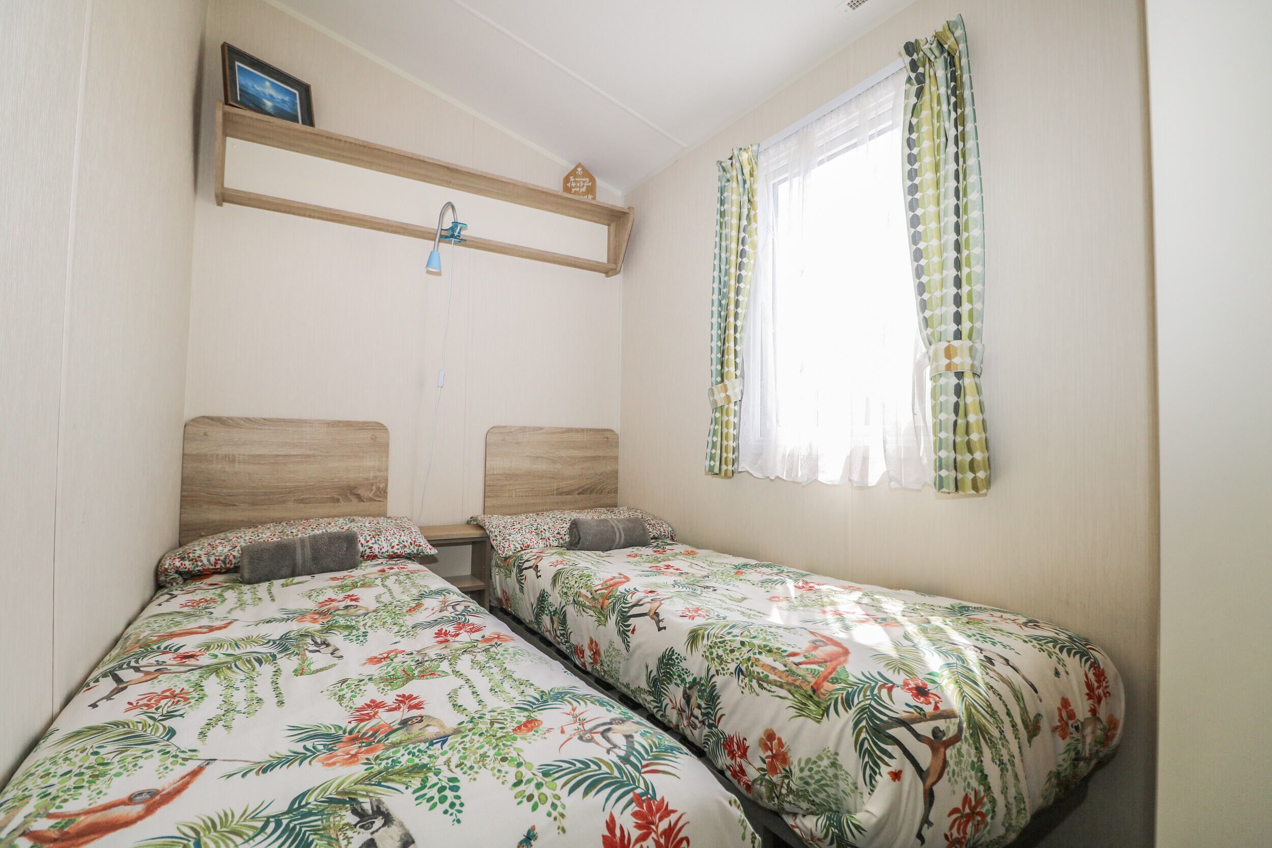 3 Schlafzimmer, individuell dekoriert, individuell eingerichtet