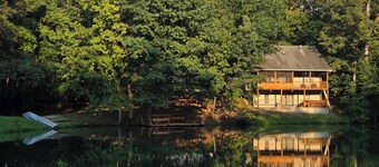 In the County a Beautiful 2-bedroom house with its own privet lake