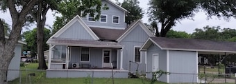 Historic three-bedroom house in Hearne, Texas.