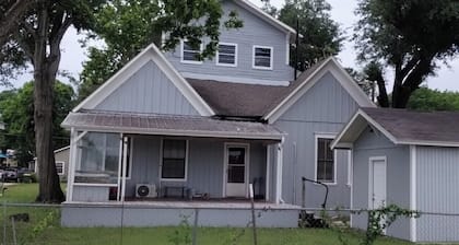 Historic three-bedroom house in Hearne, Texas.